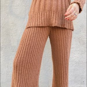 Kordal Florance Ribbed pants-Clay color